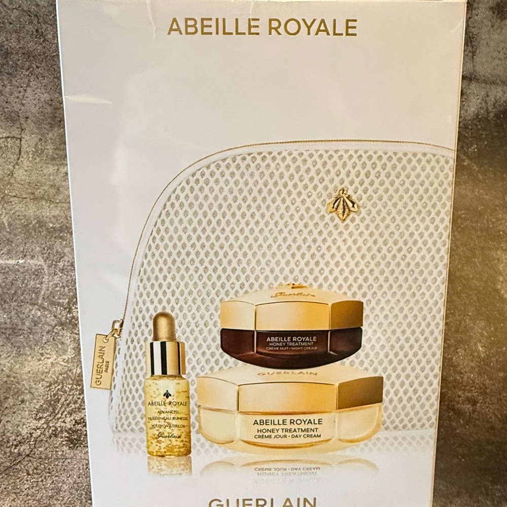 GUERLAIN Abeille Royale Skincare Collection - Gold and White
